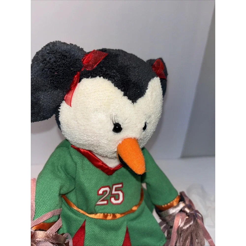 gemmy christmas animated singing & cheering penguin 2007 Rare HTF 11
